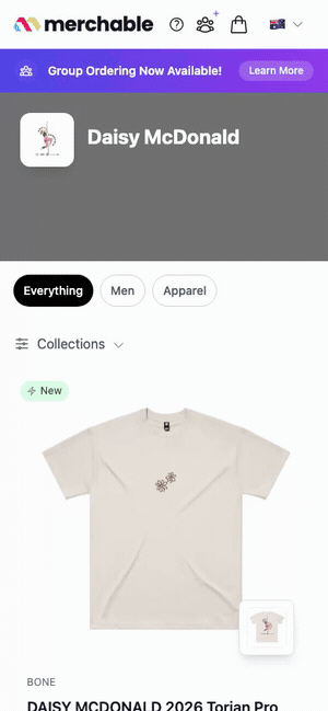 Daisy McDonald brand shop